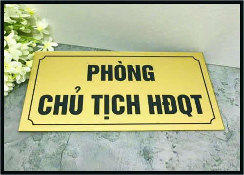 Biển Phòng Ban